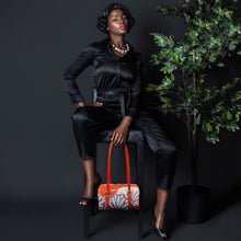 Load image into Gallery viewer, Drum Barrel Bag W (double line) Serial No.TM01112W